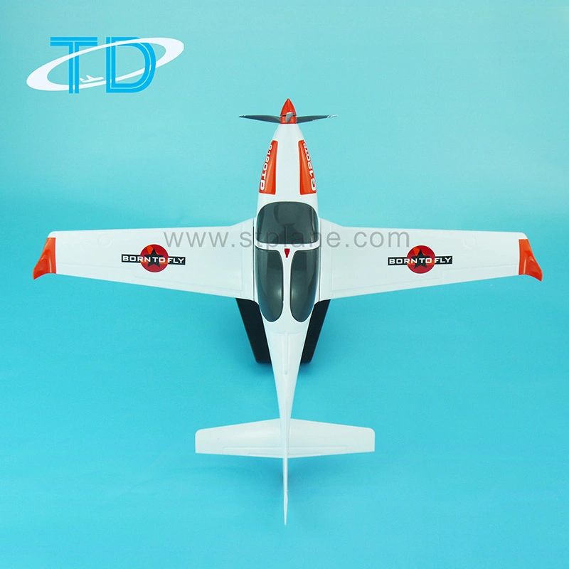 Light Aircraft Model Grob G 120tp Desktop Airplane Model