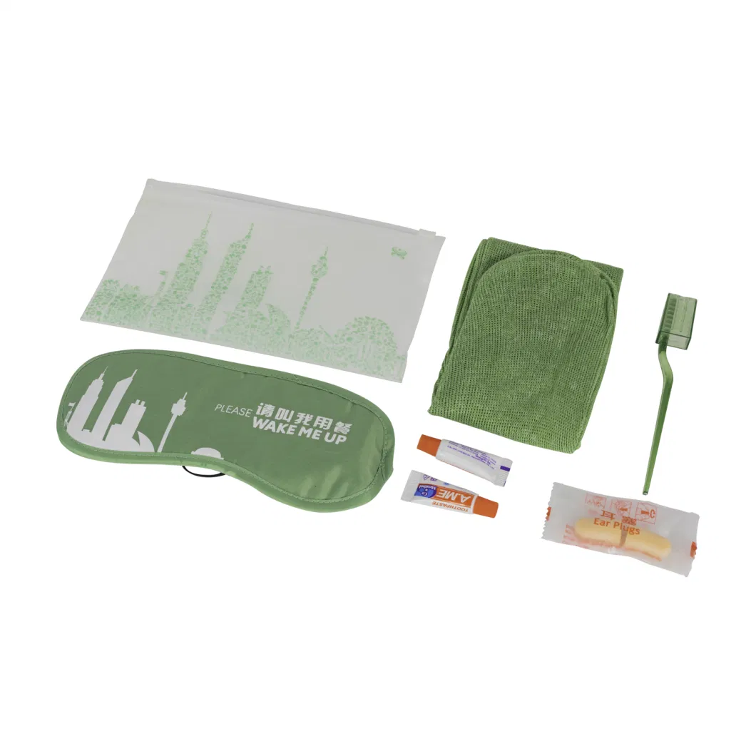 Sustainable Airlines Amenity Kits Travel Airline Bag Travel Airline Kit