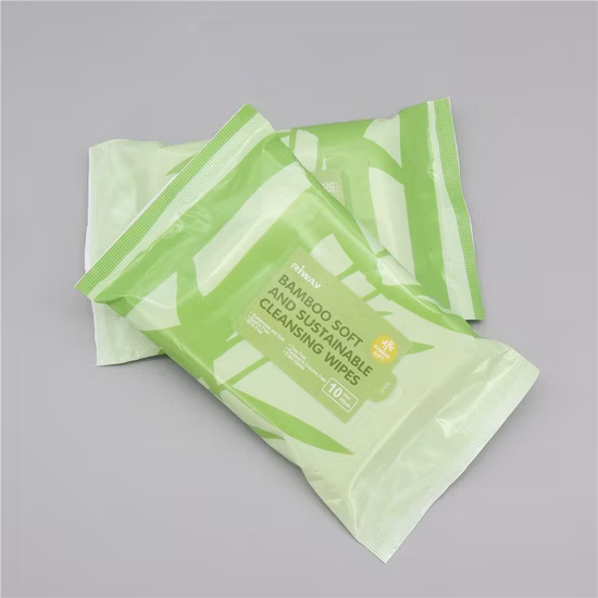 Wz 100% fibra de bambú, toallitas antibacterianas orgánicas al por mayor biodegradables para bebés, toallitas húmedas para bebés