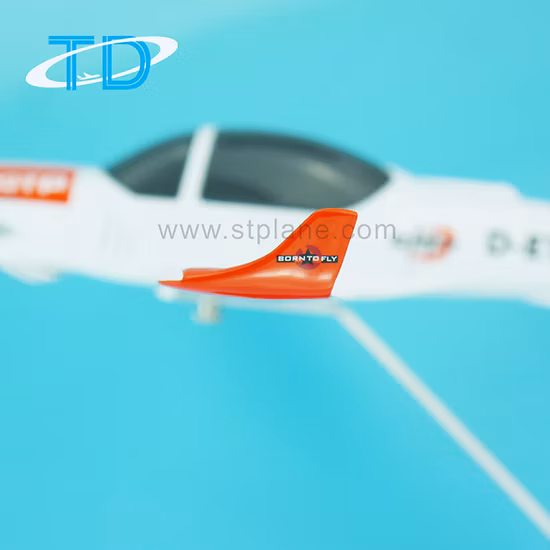 Modelo de avión ligero Grob G 120tp Modelo de avión de escritorio